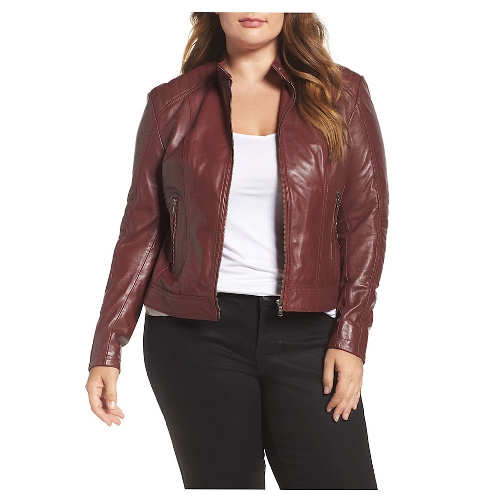Leather Moto Jacket